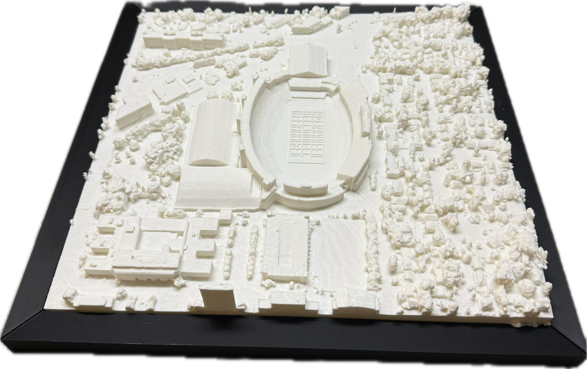 Wisconsin Badgers Camp Randall 3D Stadium Map