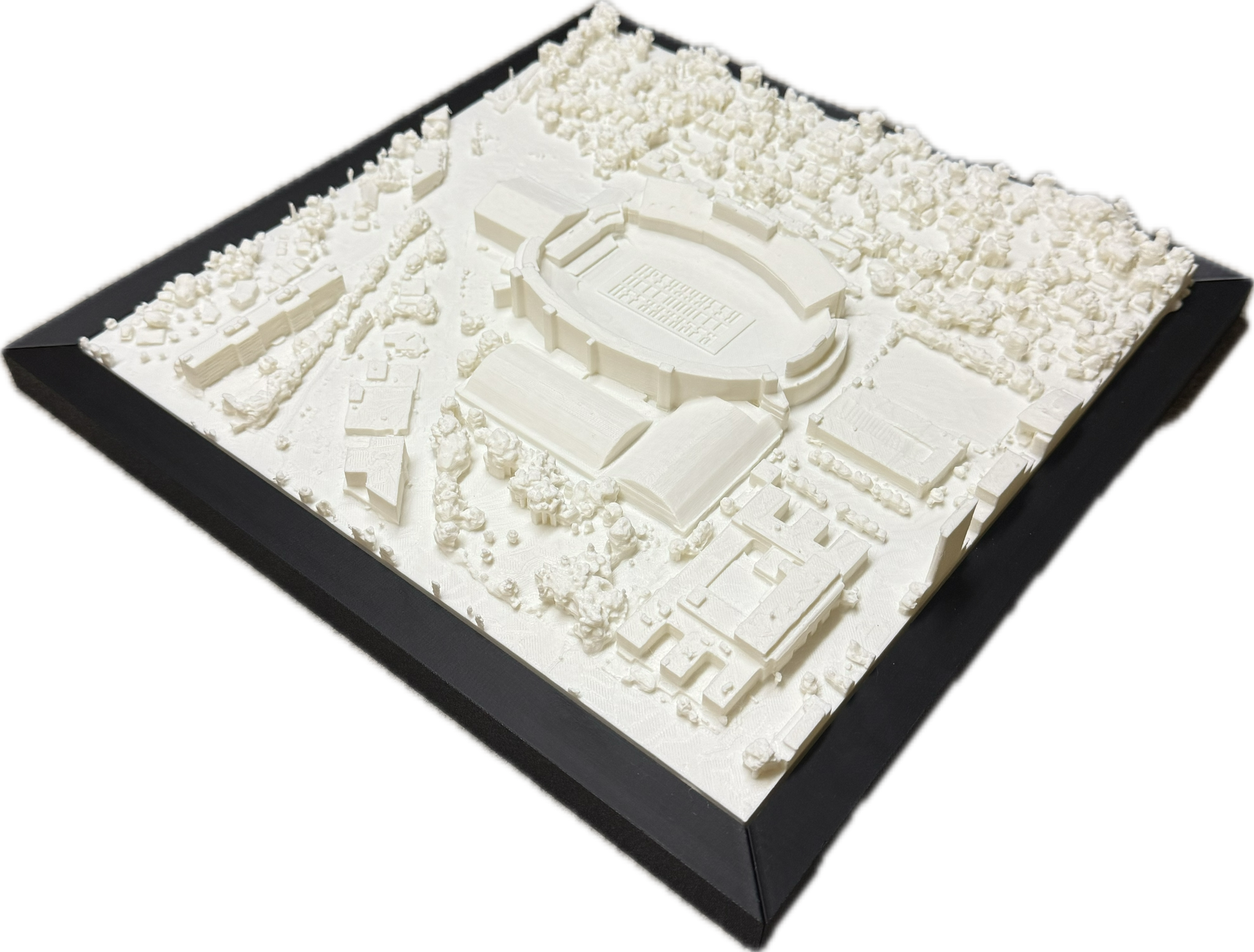 Wisconsin Badgers Camp Randall 3D Stadium Map