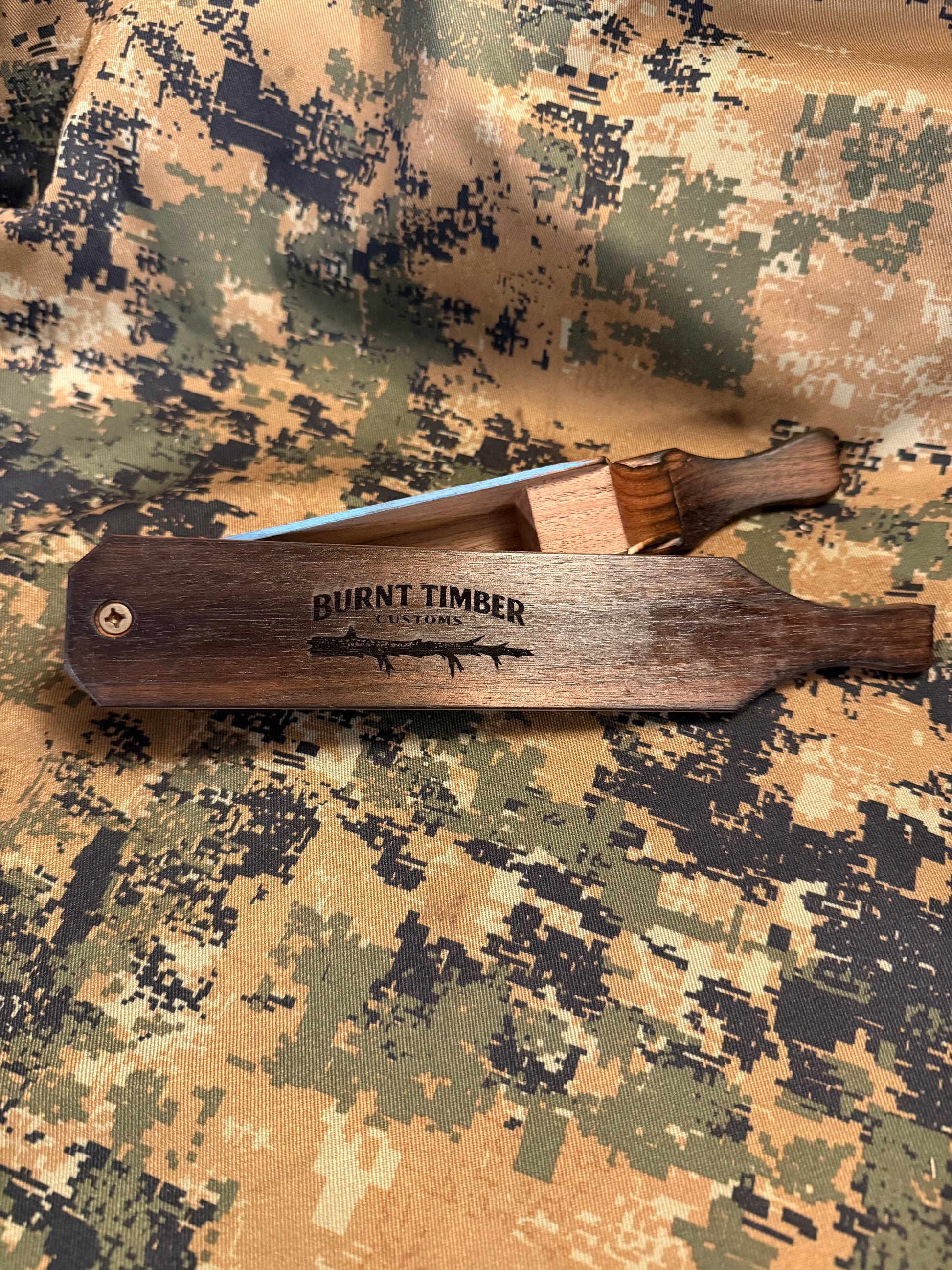 Burnt Timber Customs Walnut/Sycamore Box Call