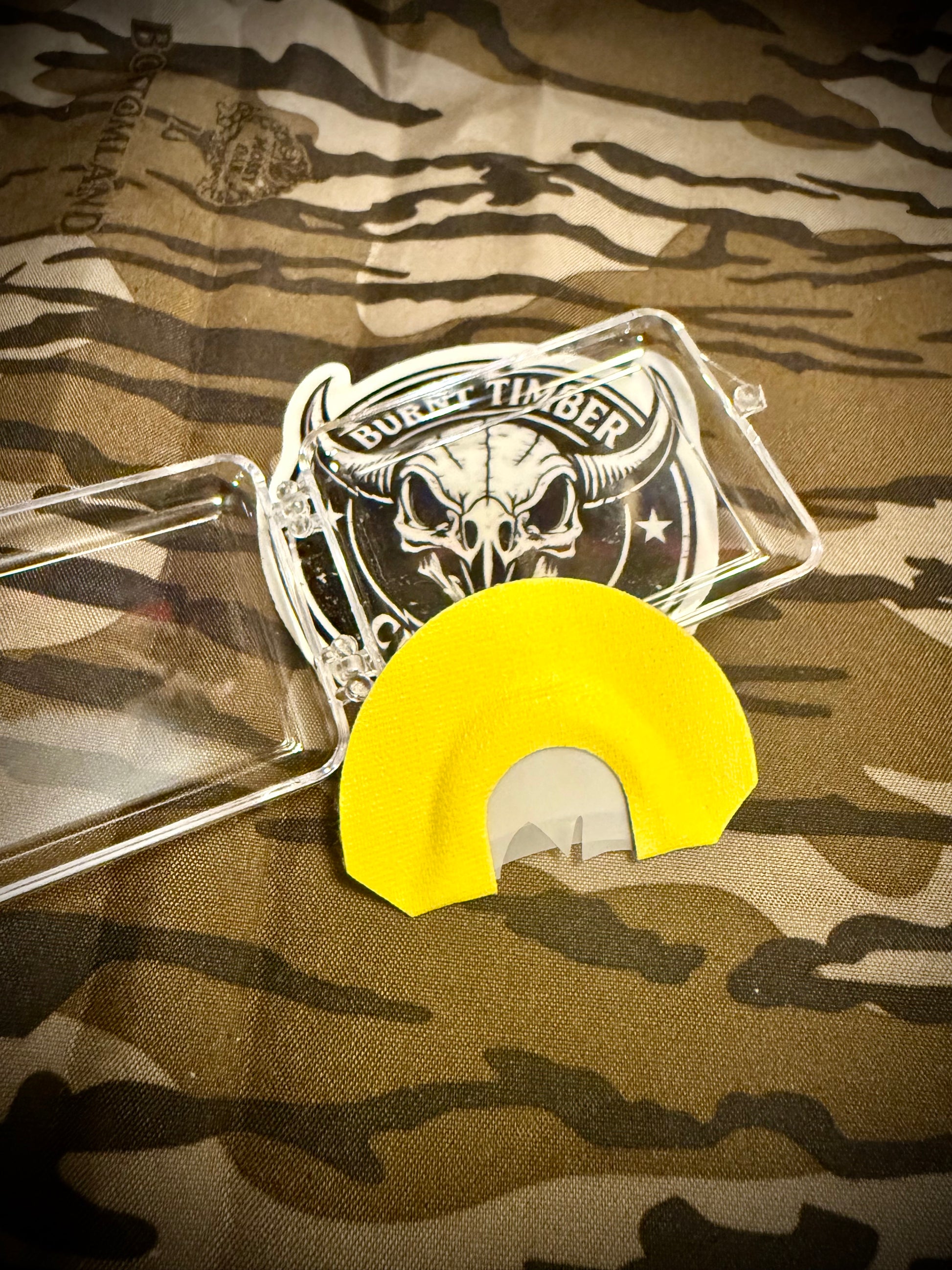 Burnt Timber Customs Cutthroat 2.5 Reed Cutter Turkey Mouth Diaphragm Mouth Call