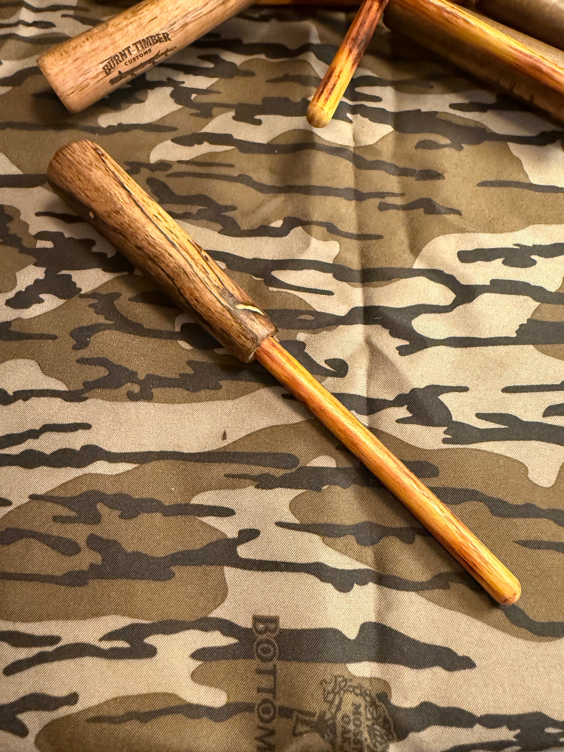 Burnt Timber Customs Wormy Persimmon / Flamed Osage Orange Striker