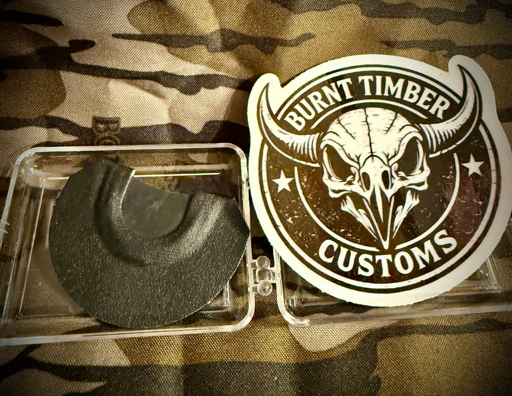 Burnt Timber Customs Night Stalker Single Reed Turkey Mouth Diaphragm Call