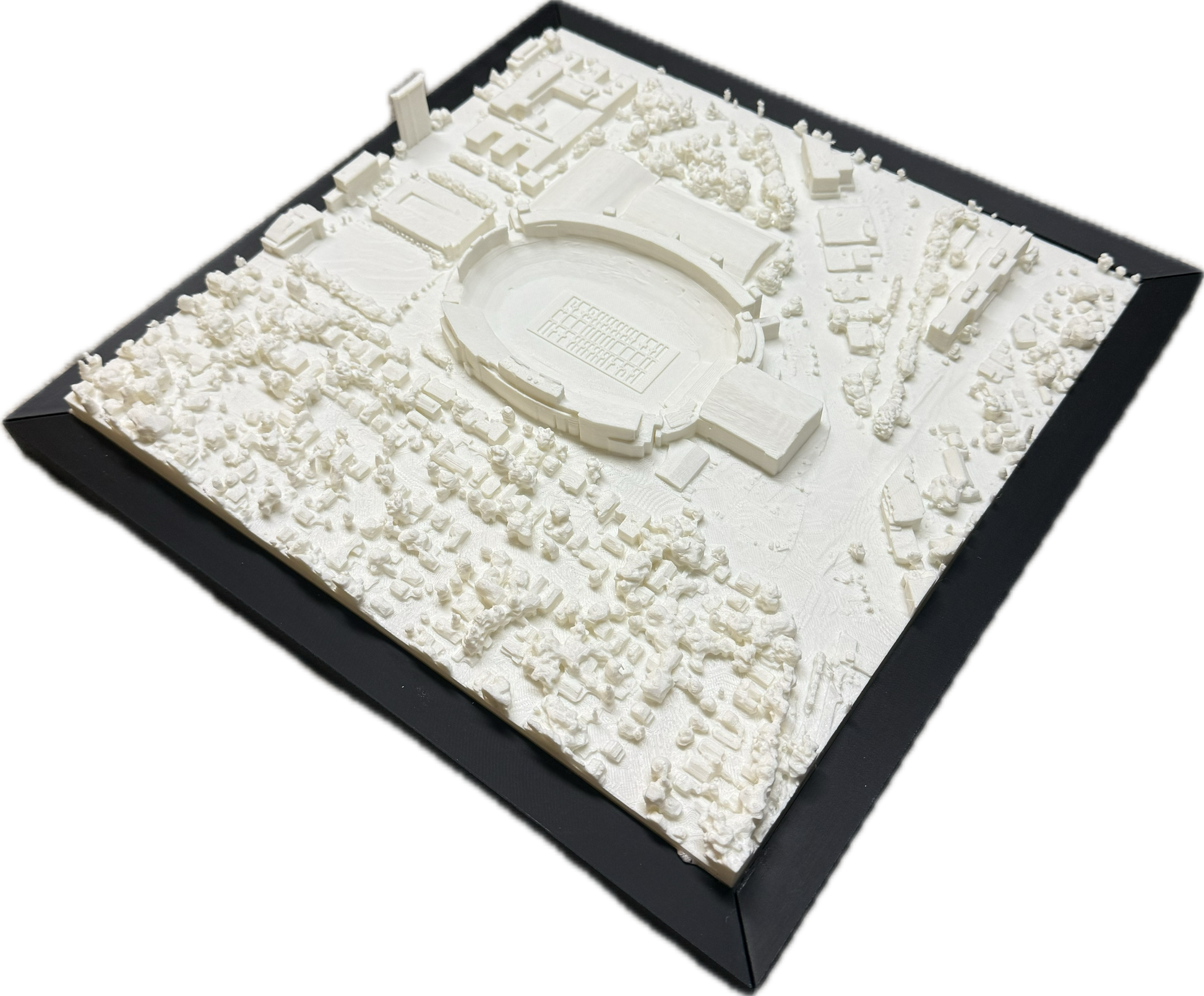 Wisconsin Badgers Camp Randall 3D Stadium Map