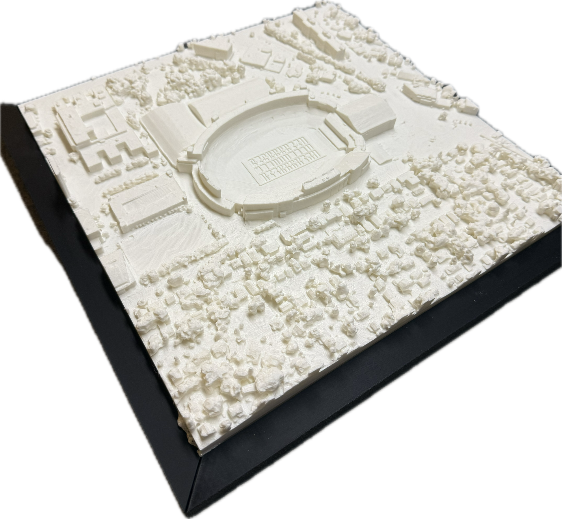 Wisconsin Badgers Camp Randall 3D Stadium Map