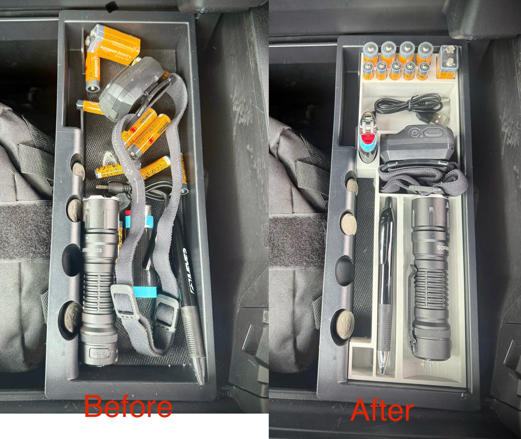 F Series Truck Center Console Organizer