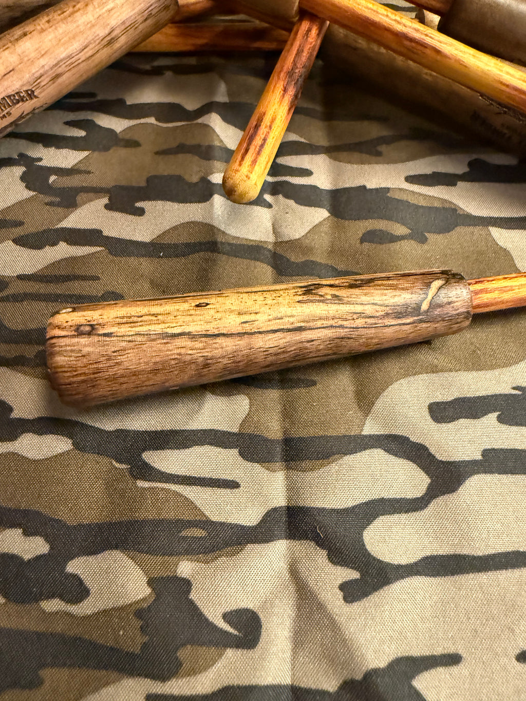 Burnt Timber Customs Wormy Persimmon / Flamed Osage Orange Striker