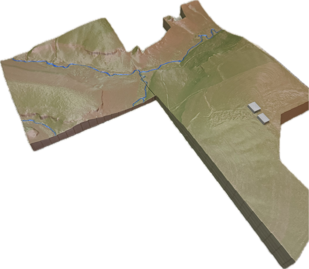 Custom 3D Map (Deposit Only)