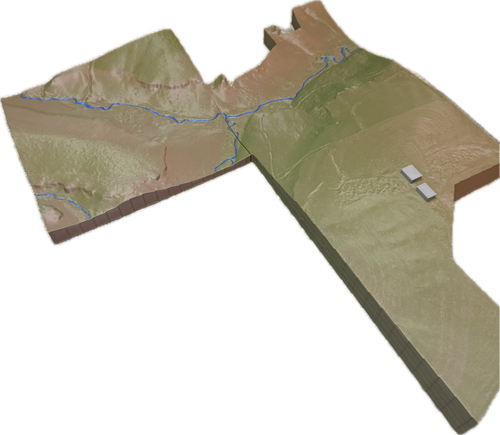 Custom 3D Map (Deposit Only)